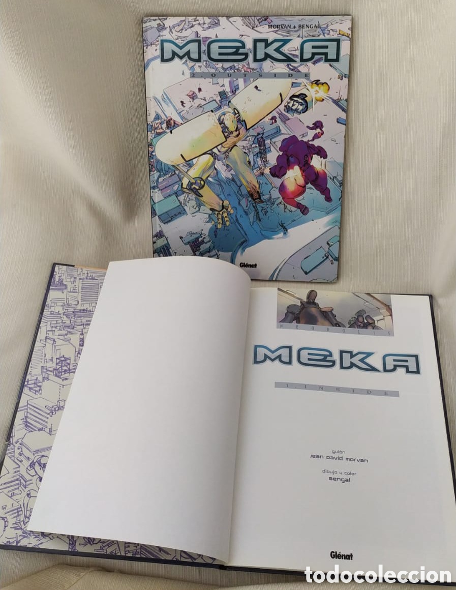 C&oacute;mics: COMIC MEKA OUTSIDE-INSIDE - MORVAN Y BENGAL - GL&Eacute;NAT - Foto 2