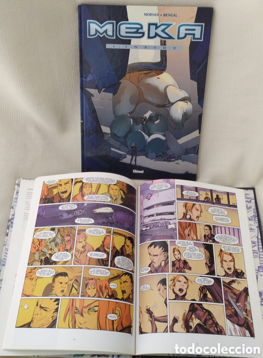 C&oacute;mics: COMIC MEKA OUTSIDE-INSIDE - MORVAN Y BENGAL - GL&Eacute;NAT - Foto 3