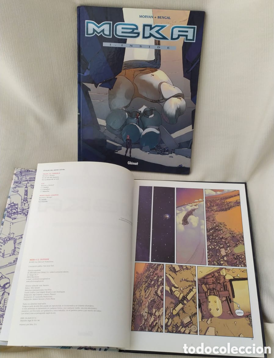 C&oacute;mics: COMIC MEKA OUTSIDE-INSIDE - MORVAN Y BENGAL - GL&Eacute;NAT - Foto 4