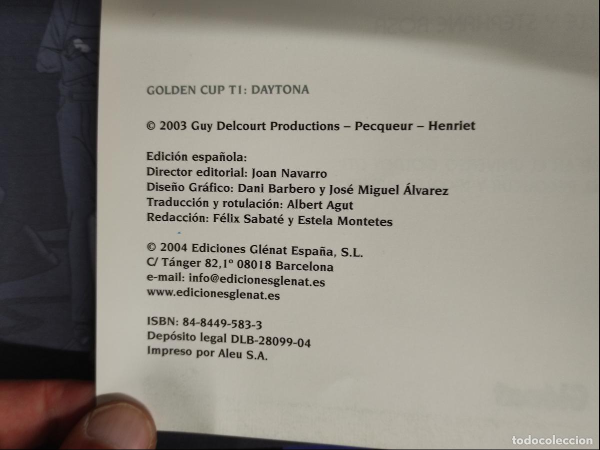 C&oacute;mics: GOLDEN CUP - 1 . DAYTONA - GLENAT - - Foto 4