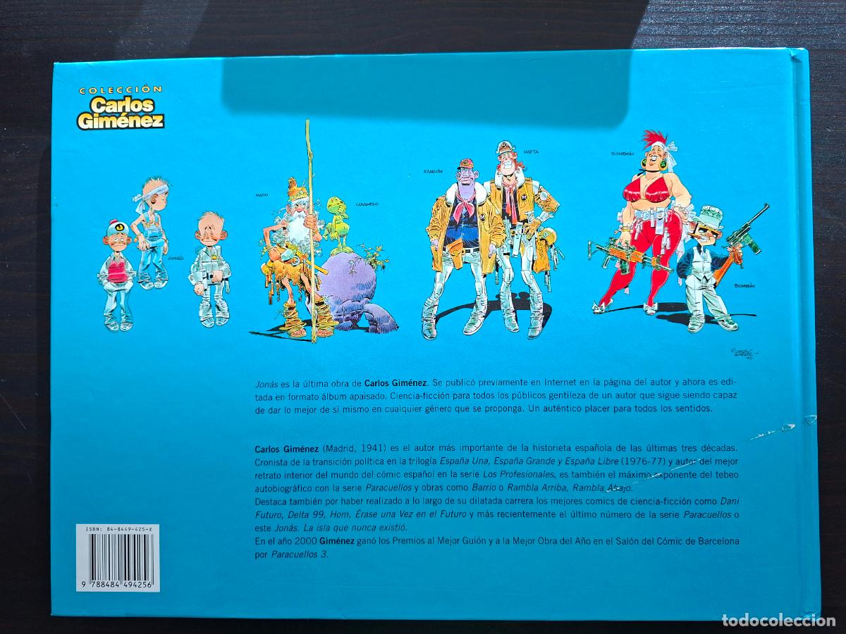 C&oacute;mics: Jon&aacute;s. La isla que nunca existi&oacute; - Carlos Gim&eacute;nez - Gl&eacute;nat - Foto 2