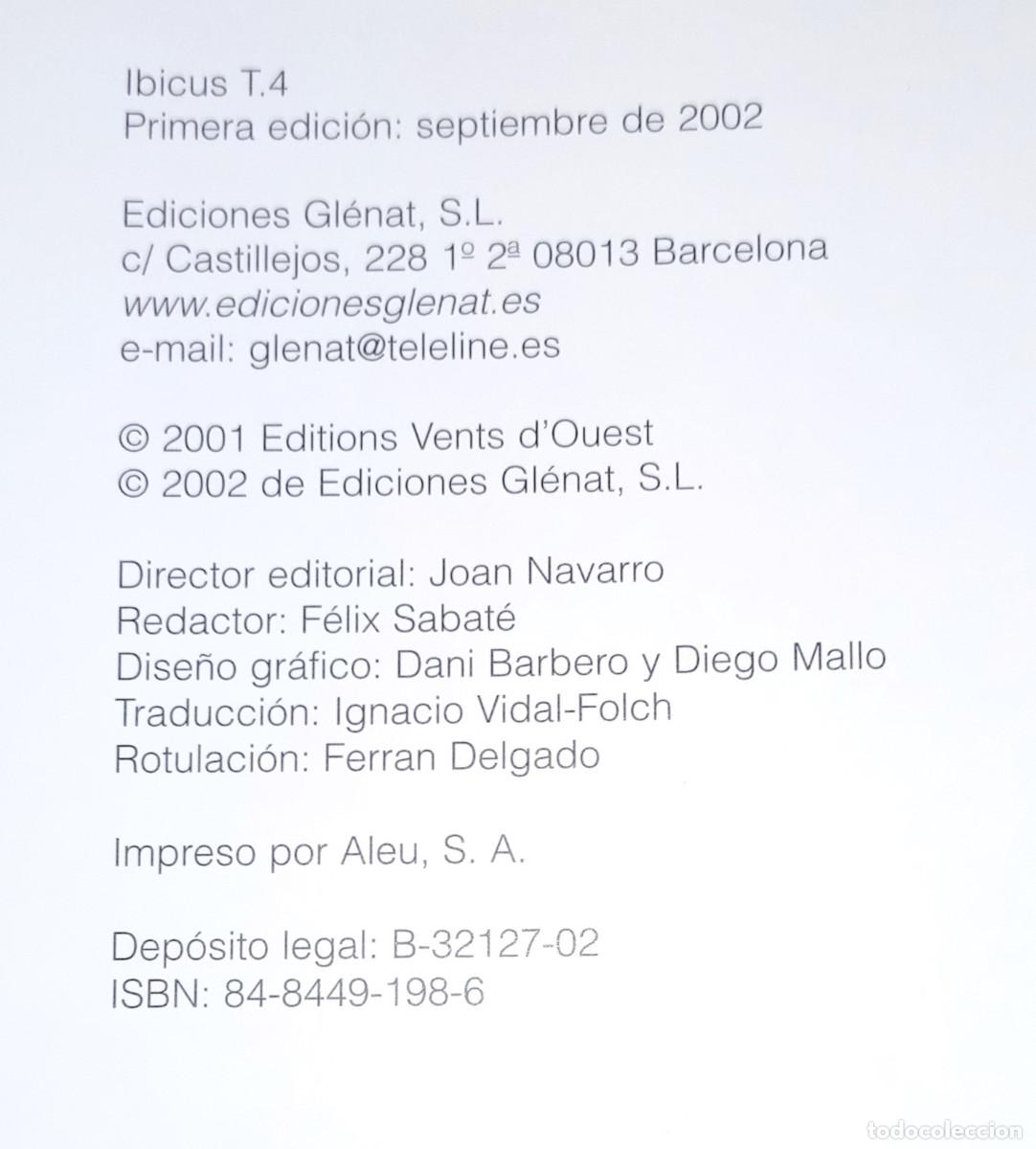 C&oacute;mics: IBICUS LIBRO 4 - RABAT&Eacute; - GL&Eacute;NAT, 2002 - Foto 4