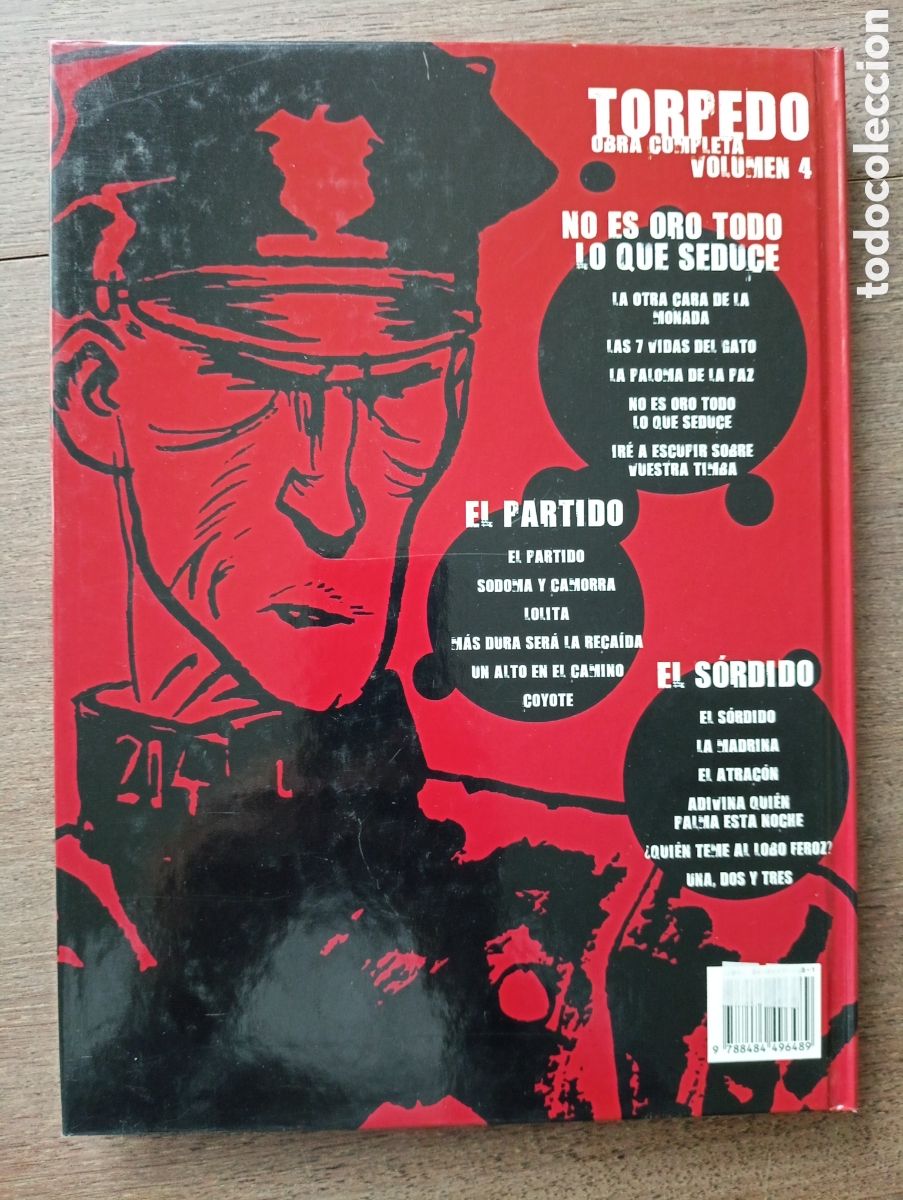 C&oacute;mics: TORPEDO OBRA COMPLETA VOL 4 GLENAT - Foto 2