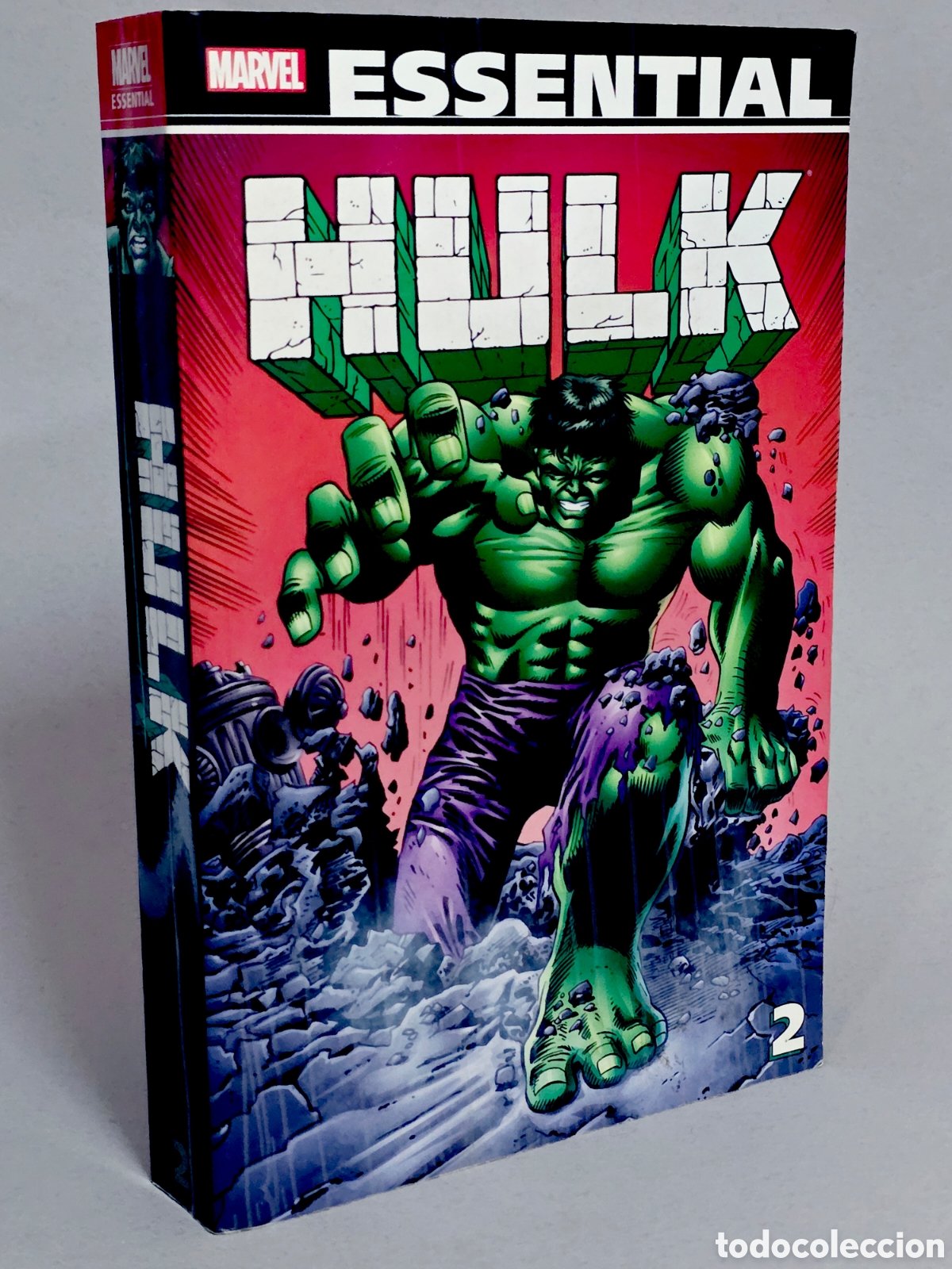 C&oacute;mics: C&Oacute;MIC HULK 2 ESSENTIAL MARVEL USA CASI EXCELENTE ESTADO - Foto 1