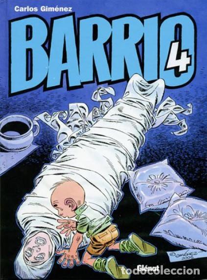 C&oacute;mics: BARRIO COMPLETA 4 TOMOS CARLOS GIMENEZ GLENAT