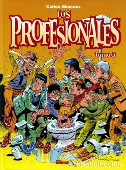 C&oacute;mics: LOS PROFESIONALES COMPLETA 5 TOMOS CARLOS GIMENEZ GLENAT
