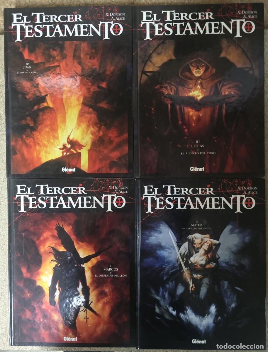 Comics: El Tercer Testamento.Completa 4 comics.Glenat