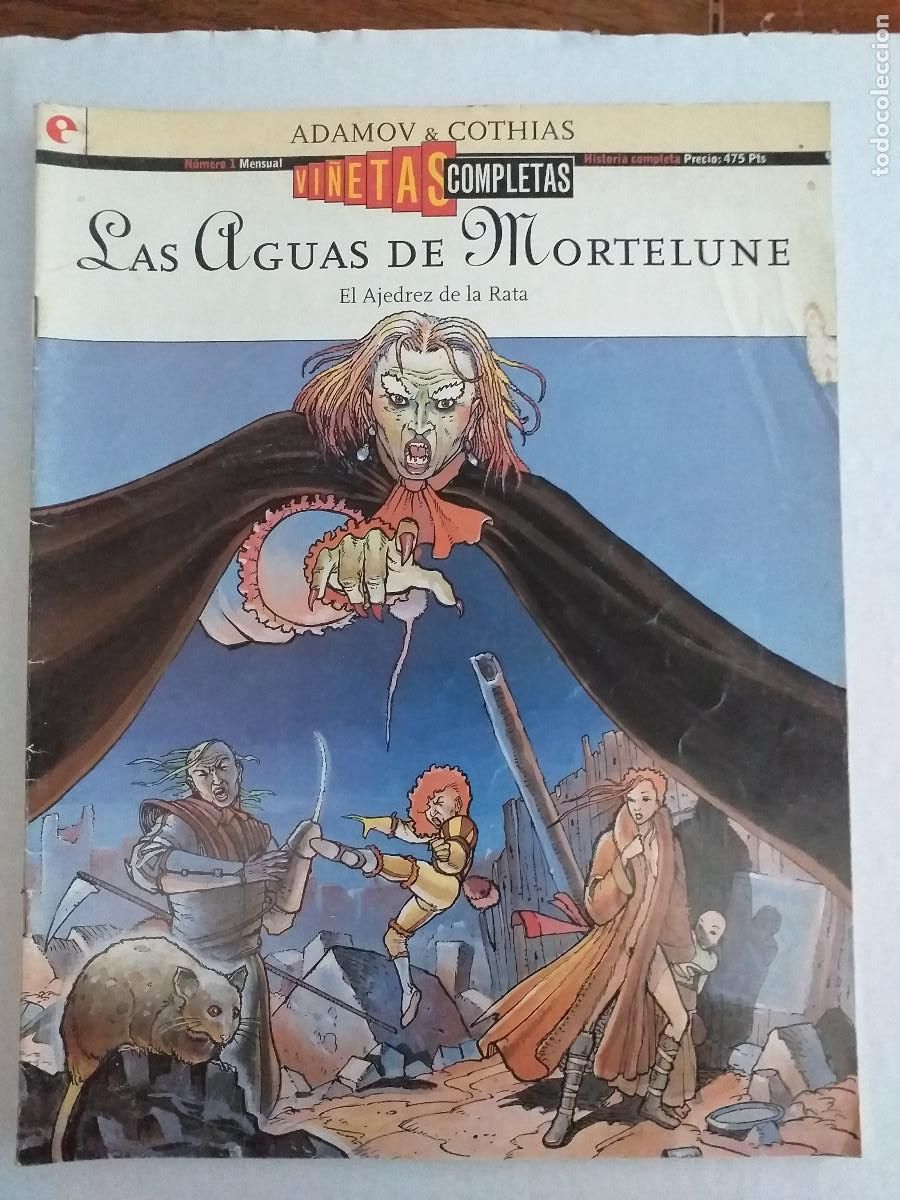 C&oacute;mics: VI&Ntilde;ETAS COMPLETAS - N&ordm; 1 DE 11 LAS AGUAS DE MORTELUNE - EL AJEDREZ DE LA RATA (1) - 1994 Gl&eacute;nat