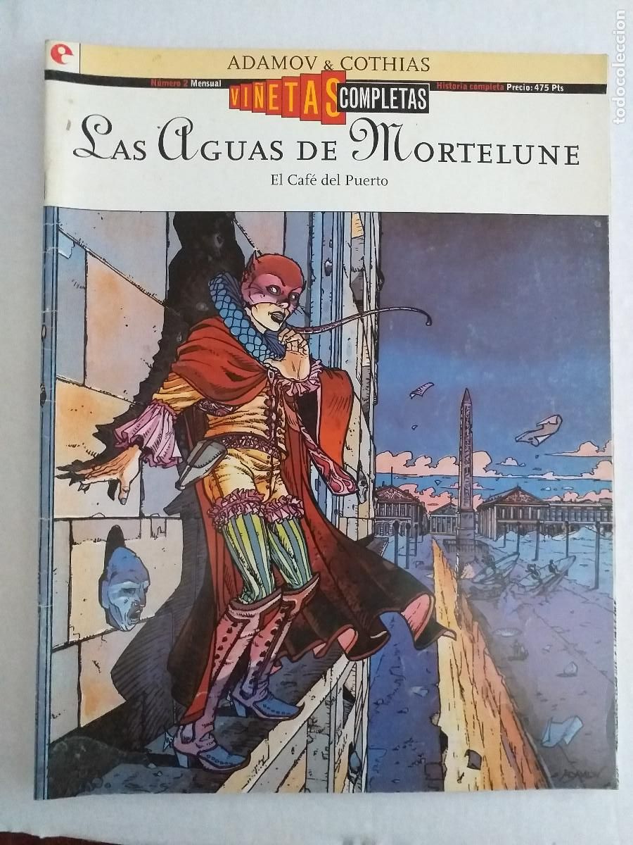 C&oacute;mics: VI&Ntilde;ETAS COMPLETAS - N&ordm; 2 DE 11 LAS AGUAS DE MORTELUNE - EL CAF&Eacute; DEL PUERTO (2) - 1994 Gl&eacute;nat