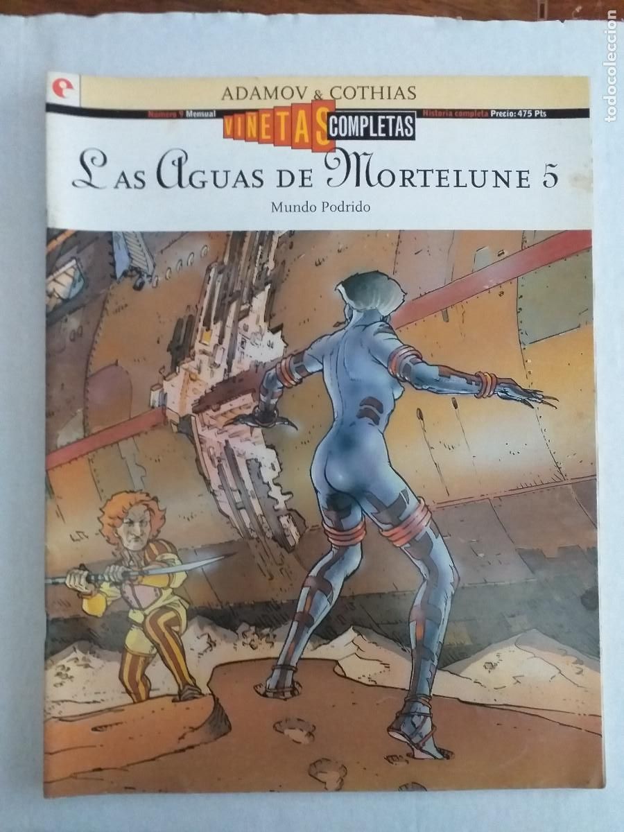 C&oacute;mics: VI&Ntilde;ETAS COMPLETAS - N&ordm; 9 DE 11 LAS AGUAS DE MORTELUNE - MUNDO PODRIDO (5) - 1994 Gl&eacute;nat