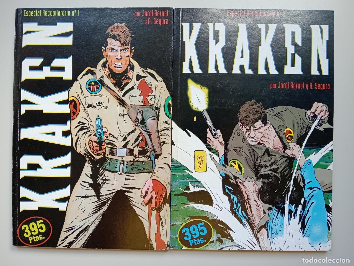 C&oacute;mics: Kraken - Antonio Segura - Jordi Bernet - Glenat - Colecci&oacute;n completa 2 retapados (n.1,2,3,4,5,6,7,8)
