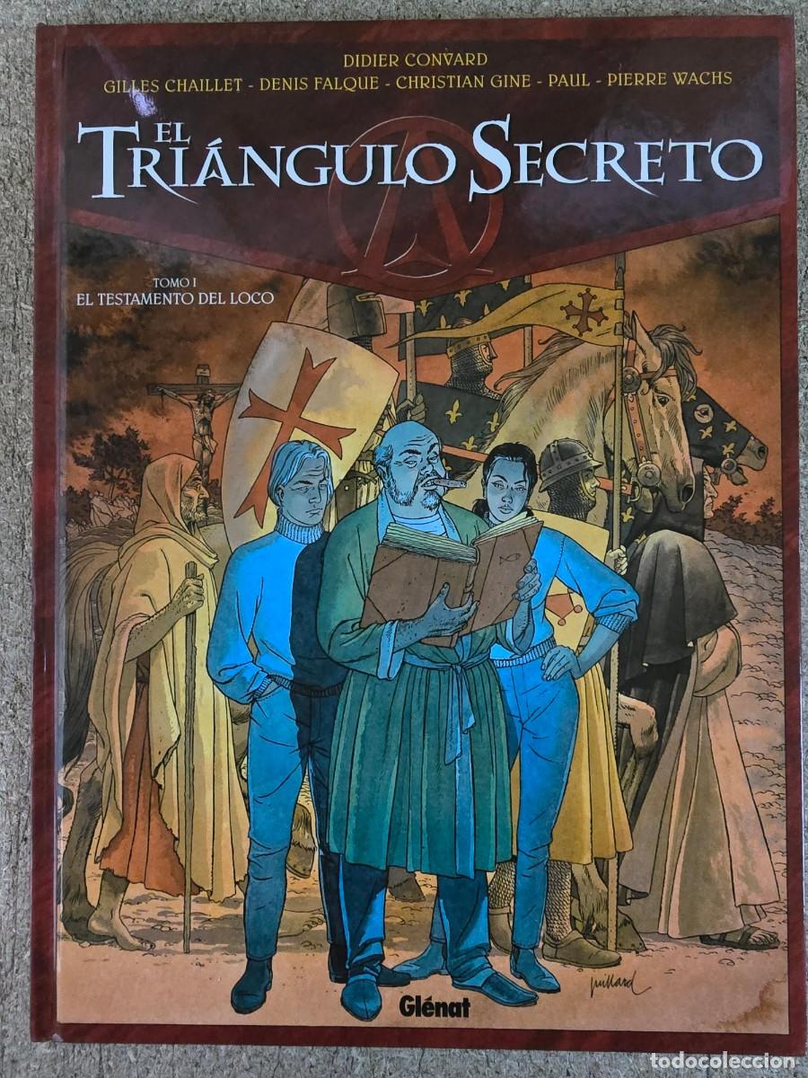 Comics: El Triangulo secreto Tomo I.El Testamento del Loco.Glenat