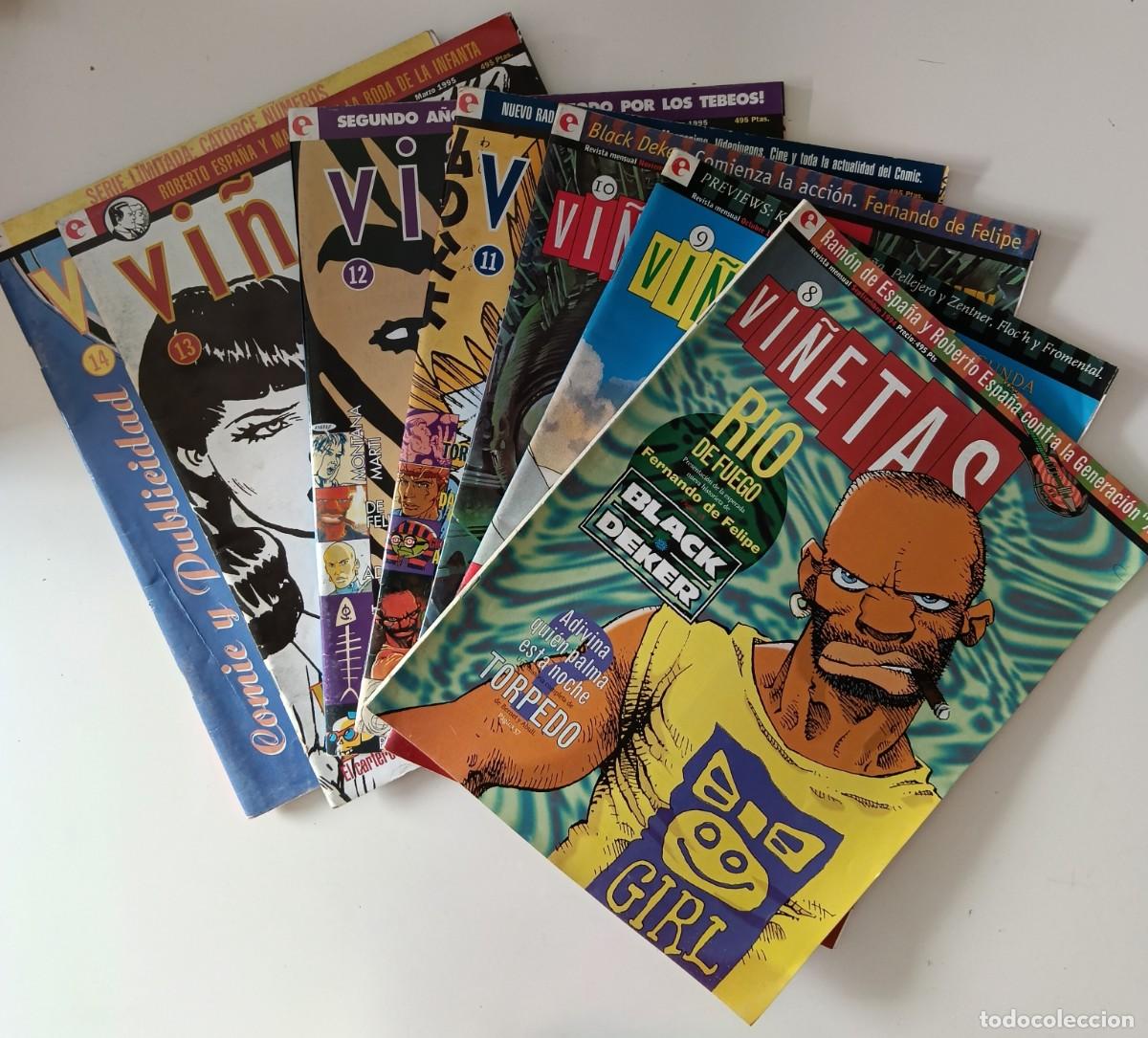 C&oacute;mics: Vi&ntilde;etas, Editorial Gl&eacute;nat, del 8 a 14 (1994)