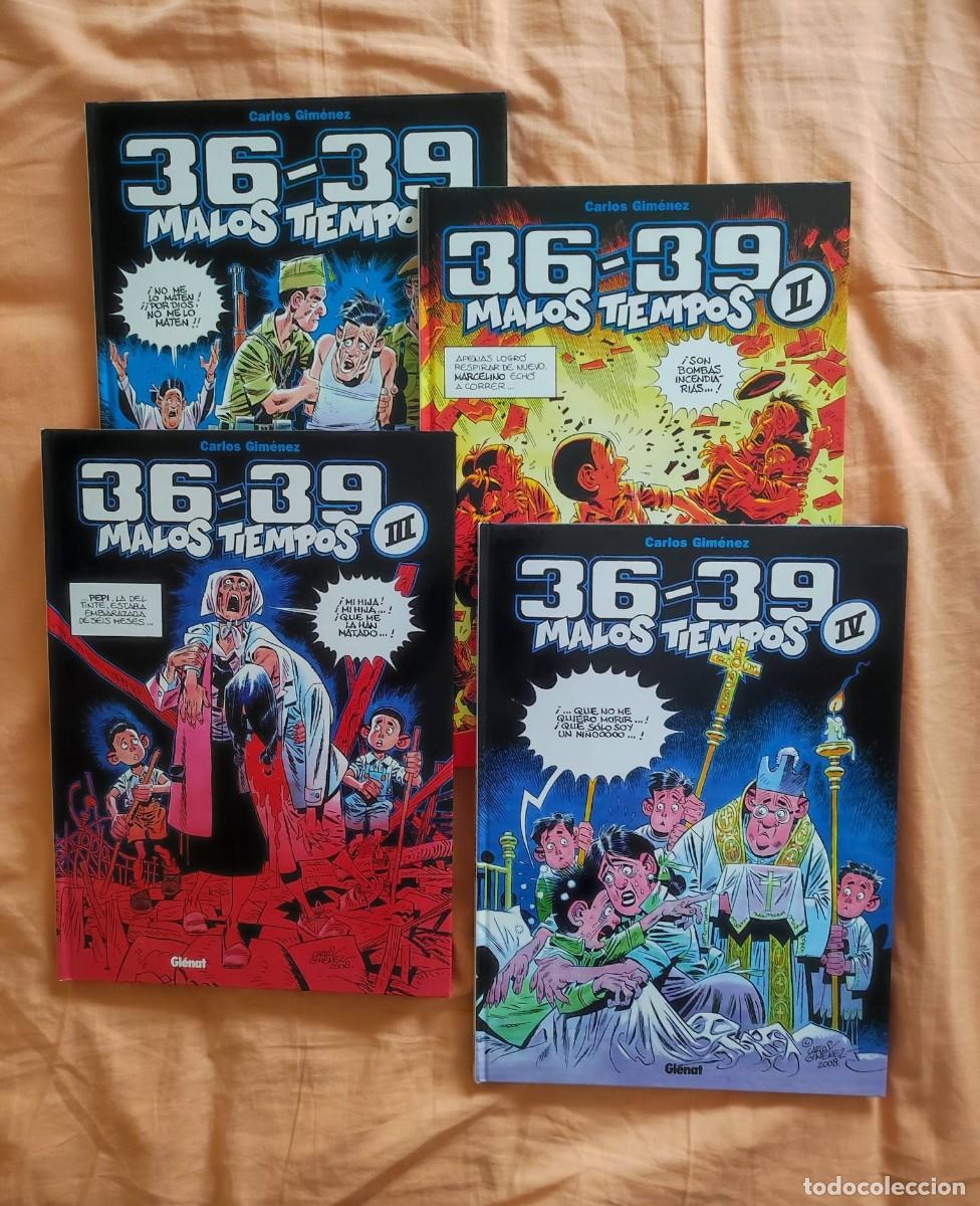 C&oacute;mics: 36-39: MALOS TIEMPOS (COMPLETA), de Carlos Gim&eacute;nez