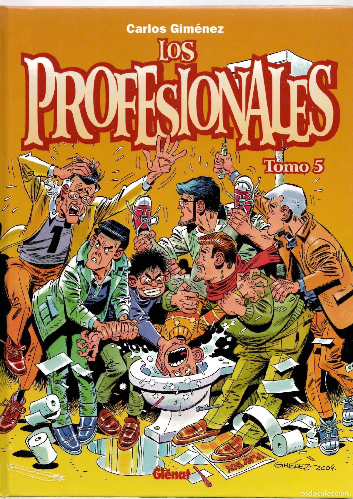 C&oacute;mics: LOS PROFESIONALES TOMO 5. CARLOS GIMENEZ. GL&Eacute;NAT, 2004
