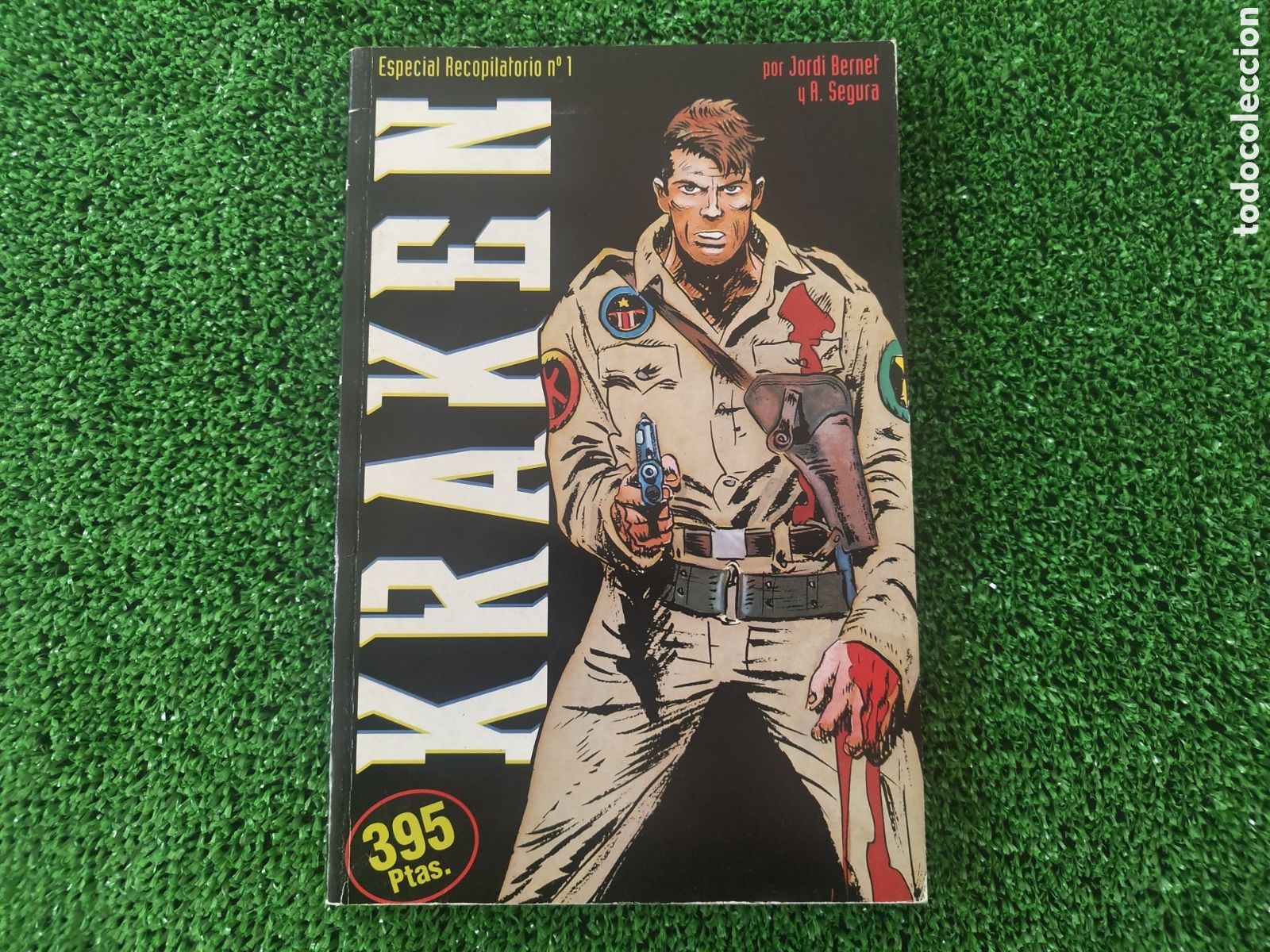C&oacute;mics: Kraken especial recopilatorio 1. Jordi Bernet y Antonio Segura. Gl&eacute;nat.