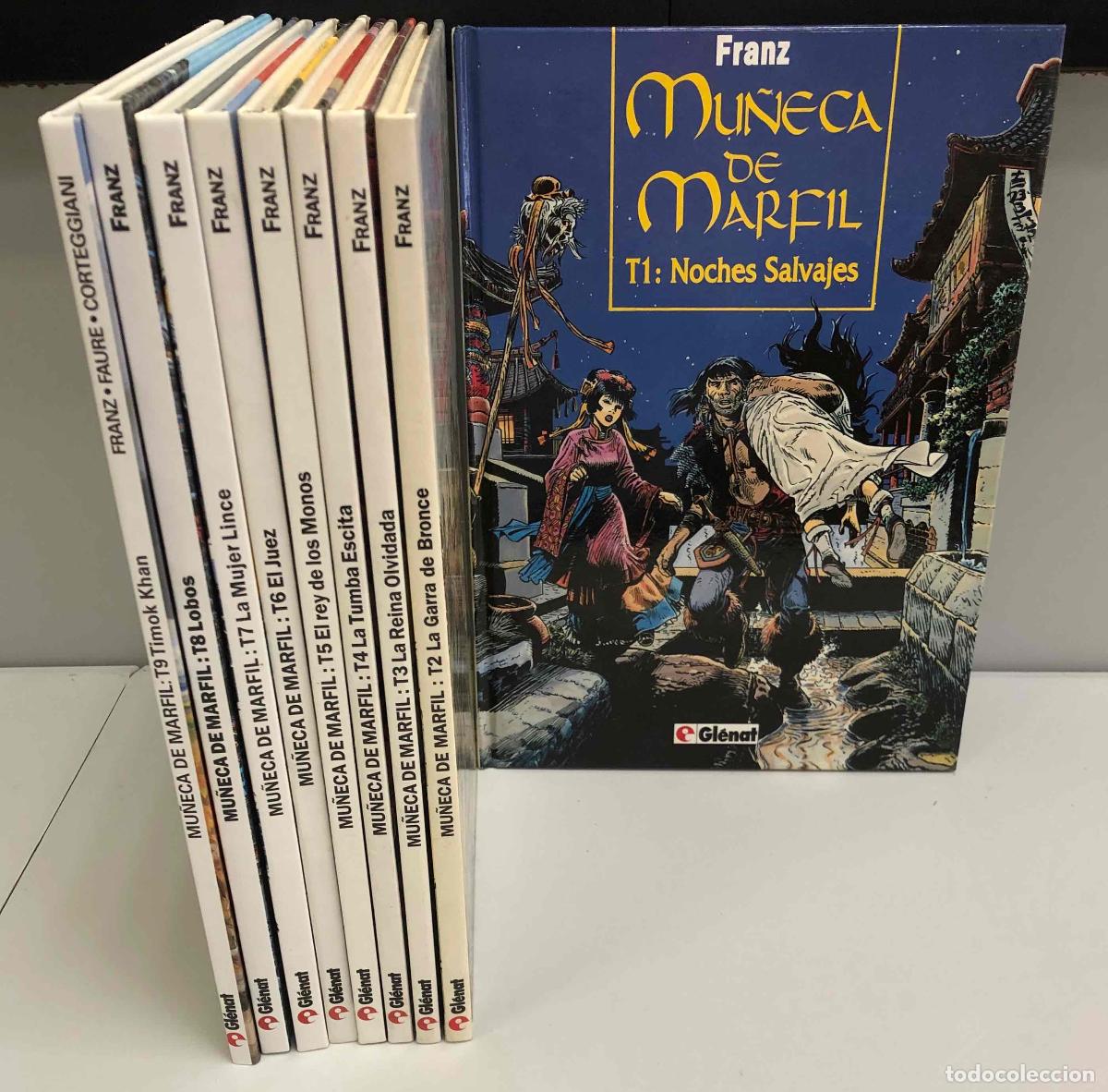 C&oacute;mics: MU&Ntilde;ECA DE MARFIL N&ordm; 1 AL 9, COMPLETA. FRANZ. GLENAT. 1999