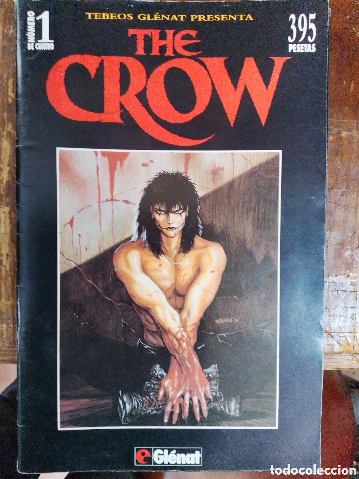 C&oacute;mics: THE CROW. CUATRO NUMEROS. O'BARR, J. GLENAT. 1981, 1989, 1992, 1994.