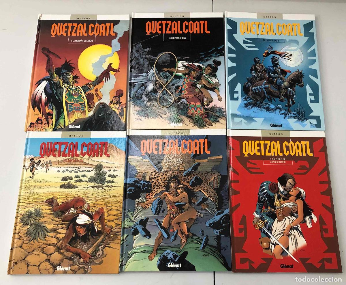 C&oacute;mics: QUETZALCOATL N&ordm; 1 AL 6. MITTON. GLENAT, 2001