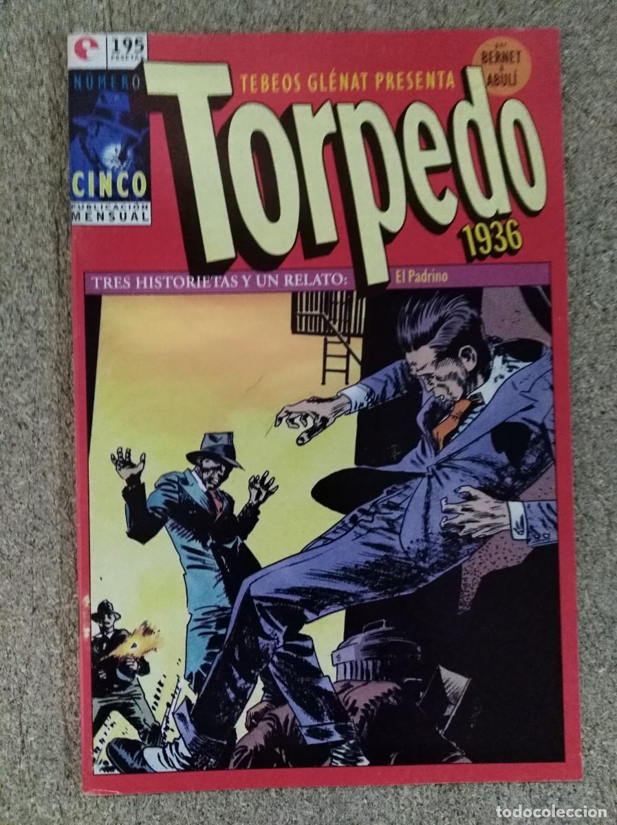 C&oacute;mics: Torpedo 1936.Cinco.5. Bernet & Abuli. Glenat - Foto 1