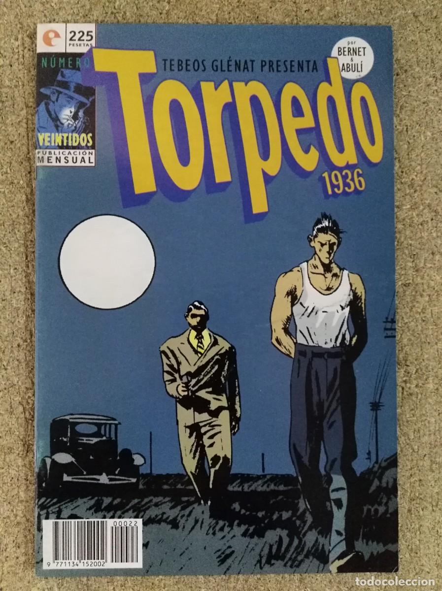 C&oacute;mics: Torpedo 1936.Veintidos.22. Bernet & Abuli. Glenat