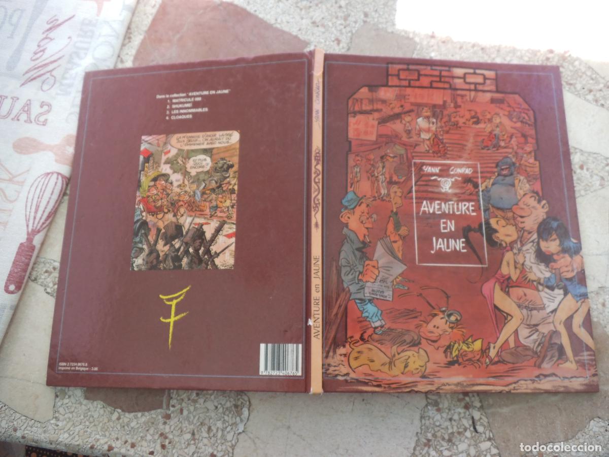 C&oacute;mics: comic en frances, aventure en jaune, yann conrar, glenat editores, color