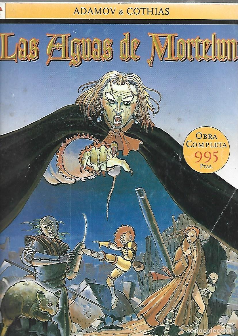 C&oacute;mics: Las aguas de Mortelune, 1994, obra completa, Gl&eacute;nat, buen estado