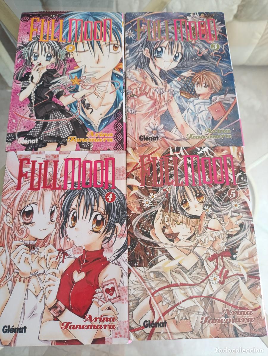 C&oacute;mics: LOTE 4 COMICS MANGA GLENAT FULL MOON FULLMOON NUMEROS 2,3,4,5. NO SE VENDEN POR SEPARADO