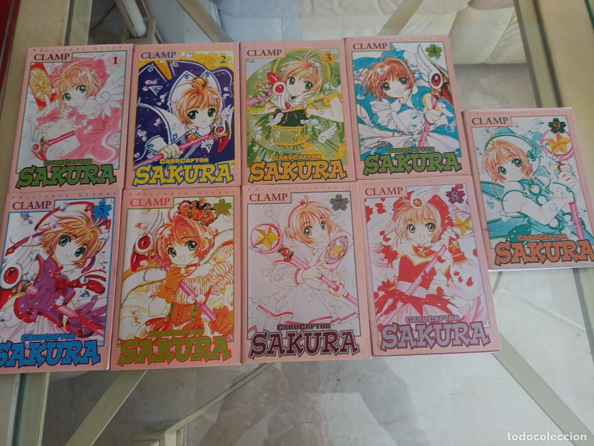 C&oacute;mics: LOTE 9 COMICS MANGA GLENAT CLAMP CARDRAPTOR NUMEROS 1 AL 9. NO SE VENDEN POR SEPARADO