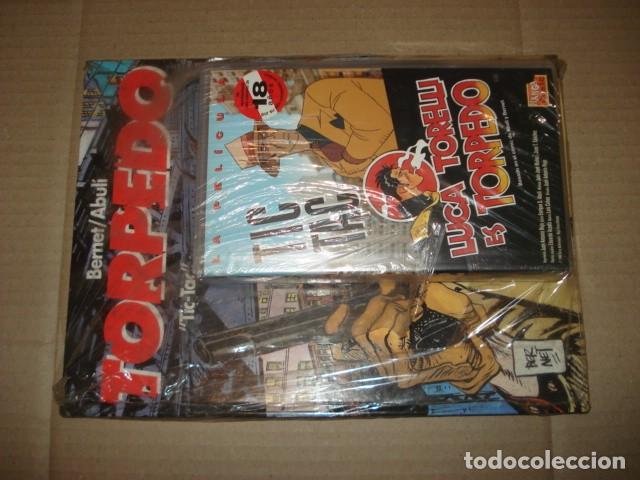 C&oacute;mics: Torpedo Tic Tac, Gl&eacute;nat, nuevo, precintado, con pel&iacute;cula VHS