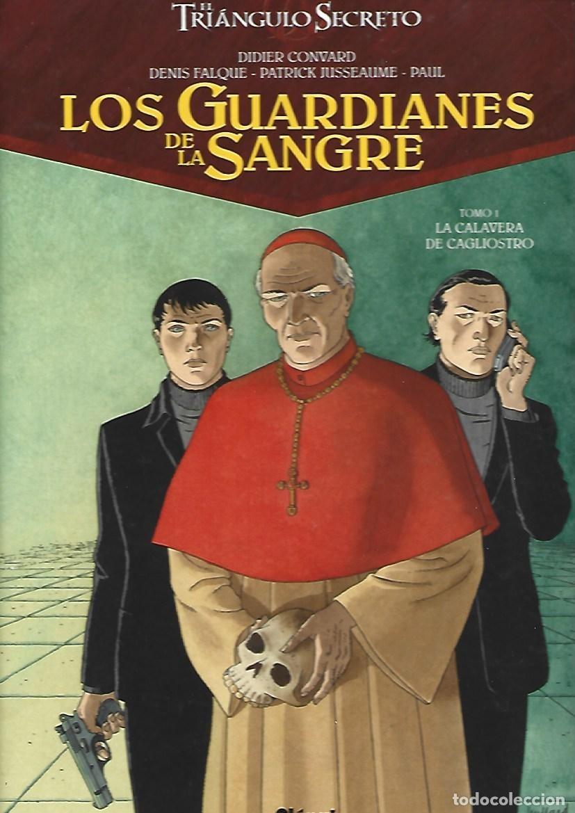 C&oacute;mics: Los guardianes de la sangre, tomo I: la calabvera de Cagliostro, 2010, Gl&eacute;nat, muy buen estado