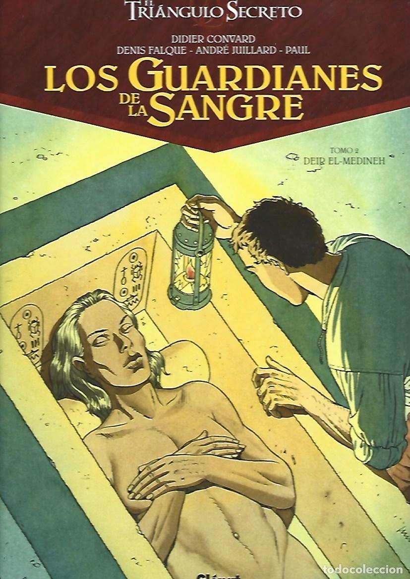 C&oacute;mics: Los guardianes de la sangre, tomo 2: Deir El-Medineh, 2010, Gl&eacute;nat, impecable