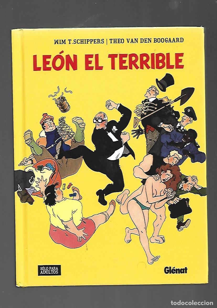 C&oacute;mics: Colecci&oacute;n integral: Le&oacute;n el terrible, 2009, Gl&eacute;nat, muy buen estado