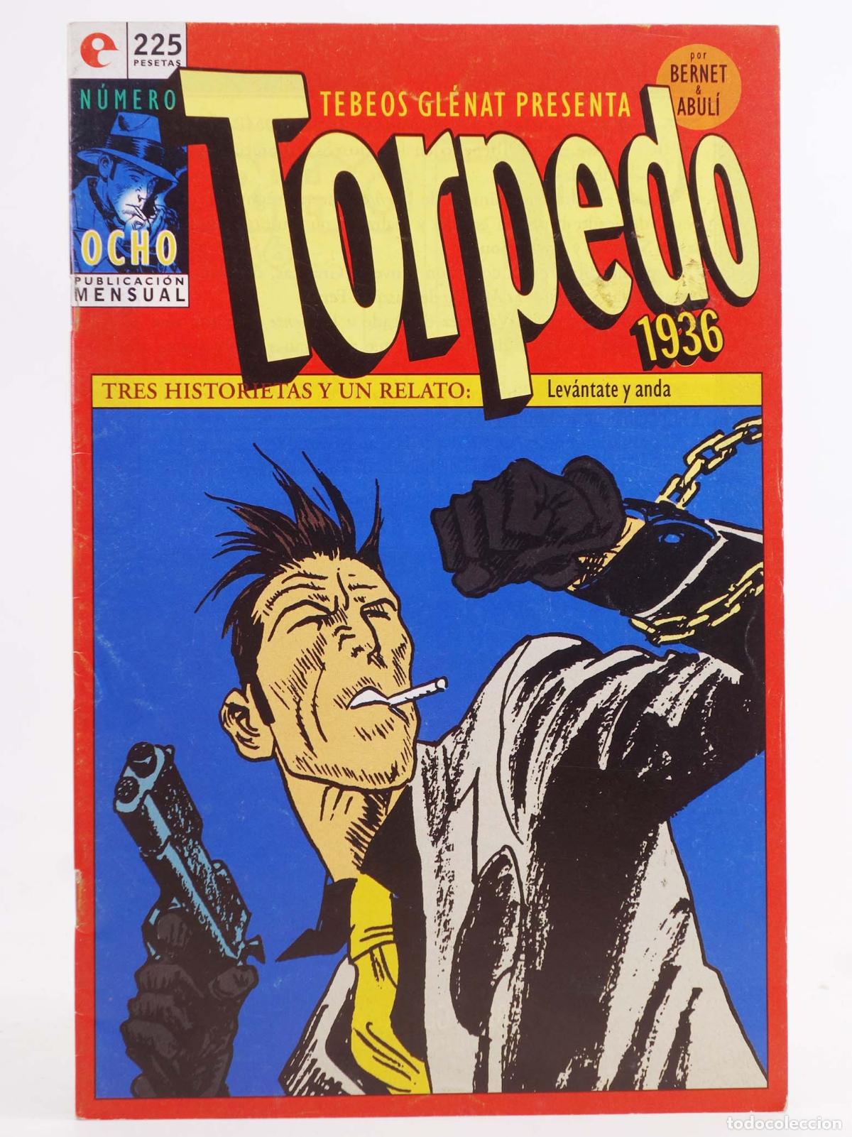 Comics: TORPEDO 1936 8 (Enrique S&aacute;nchez Abul&iacute;/Bernet) Glenat, 1994