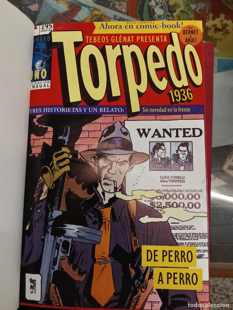 C&oacute;mics: TORPEDO 1936 DEL N 1 AL 30 ENCUADERNADOS