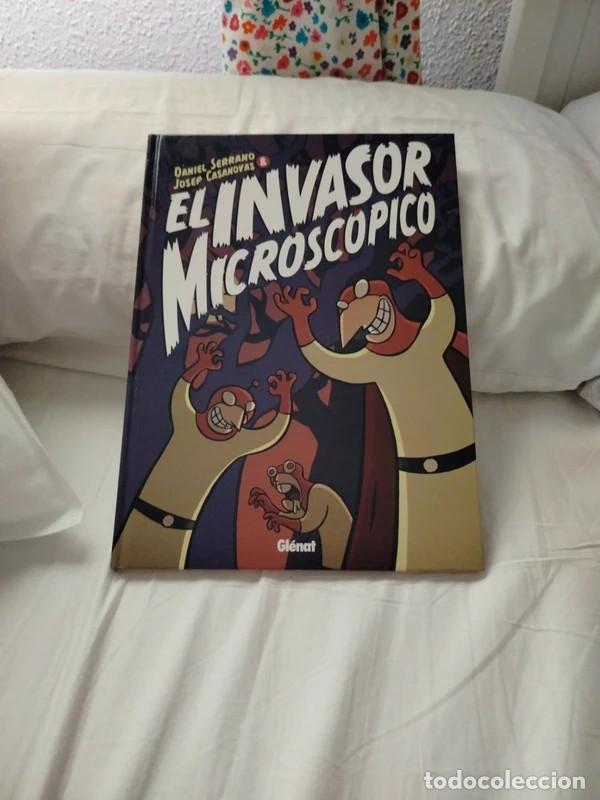 C&oacute;mics: El invasor microsc&oacute;pico - Daniel Serrano y Josep Casanovas (Gl&eacute;nat, 2009)