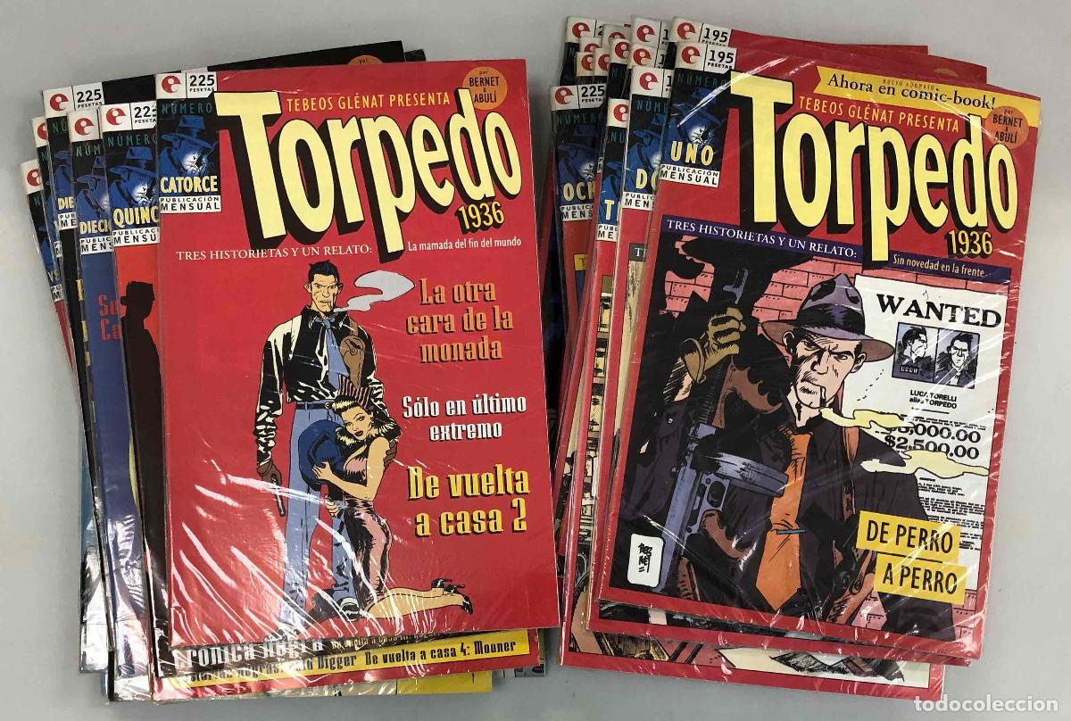 C&oacute;mics: TORPEDO 1936 N&ordm; 1 AL 30, COMPLETA. SANCHEZ ABULI JORDI BERNET. GLENAT 1994