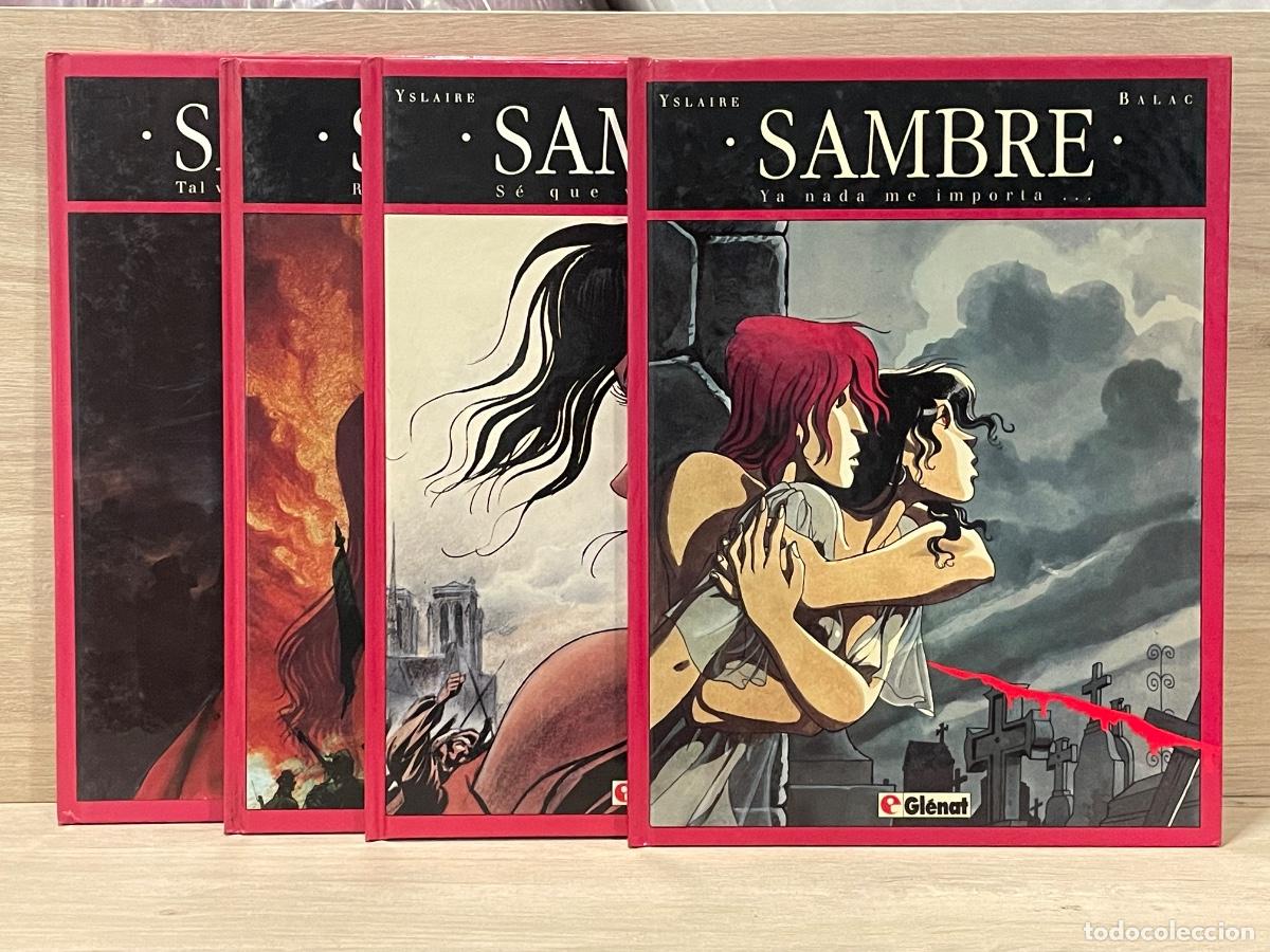 C&oacute;mics: Sambre / Completo 4 vol&uacute;menes / Yslaire, Balac / Gl&eacute;nat