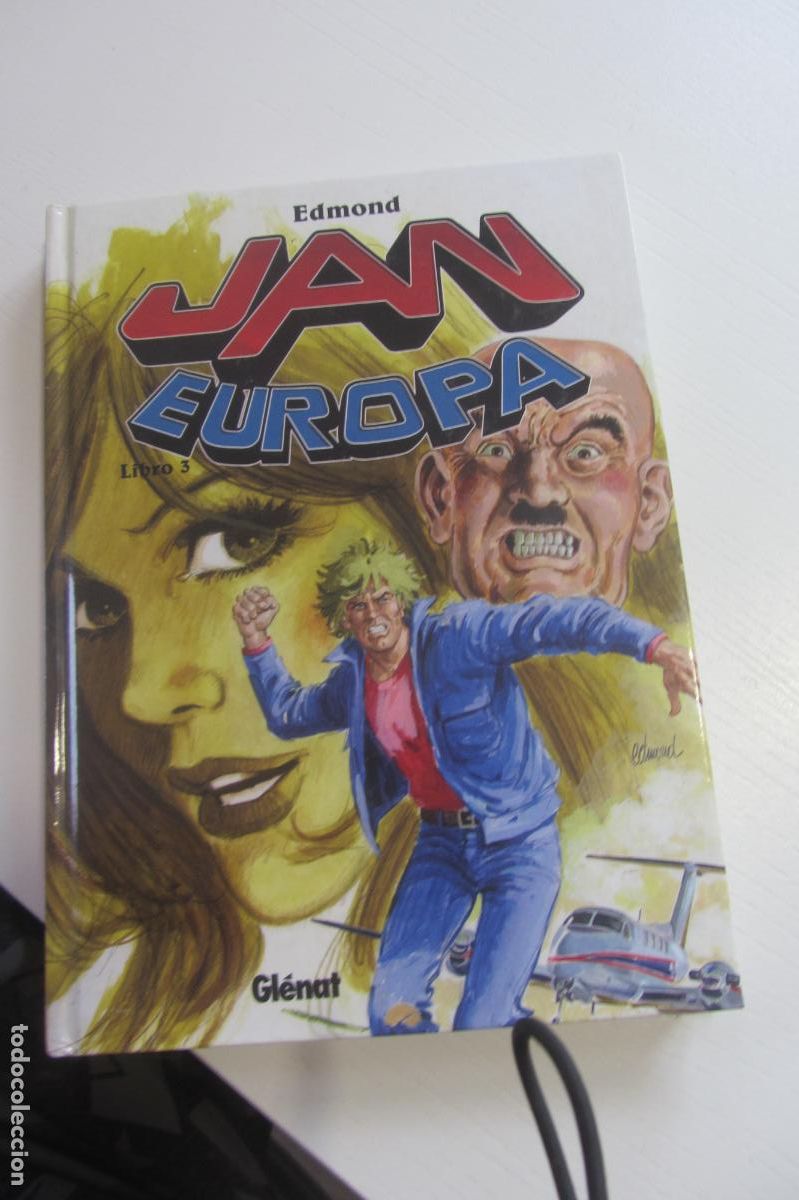 C&oacute;mics: Jan Europa volumen 3 - Edmond GLENAT TAPA DURA FIRMADO ARX346