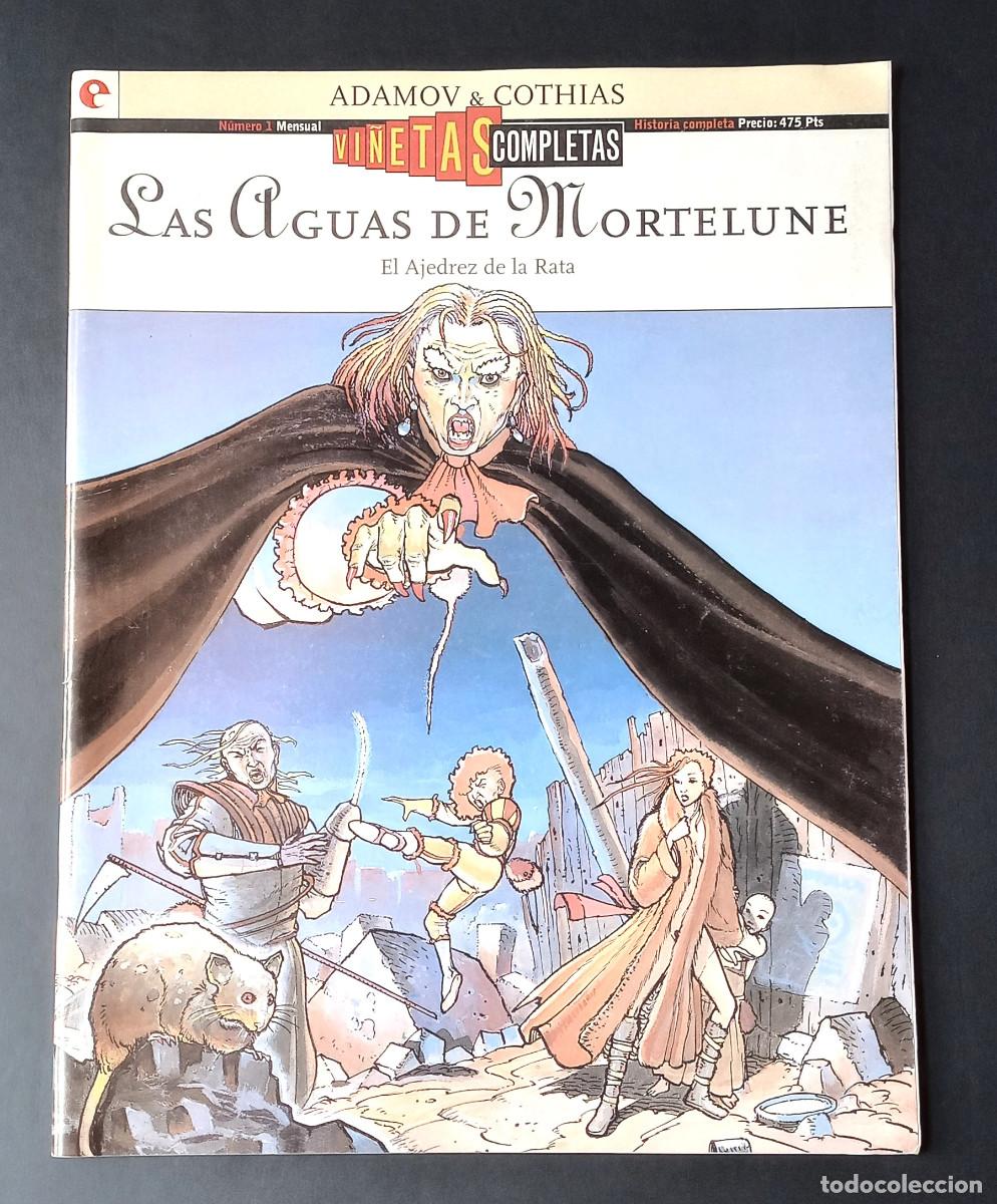 C&oacute;mics: LAS AGUAS DE MORTELUNE - ADAMOV & COTHIAS - VI&Ntilde;ETAS COMPLETAS N&ordm; 1 - GL&Eacute;NAT, 1994