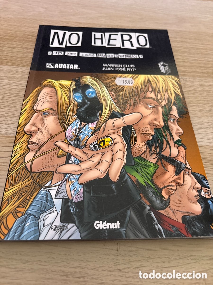 C&oacute;mics: No hero. Warren Ellis.