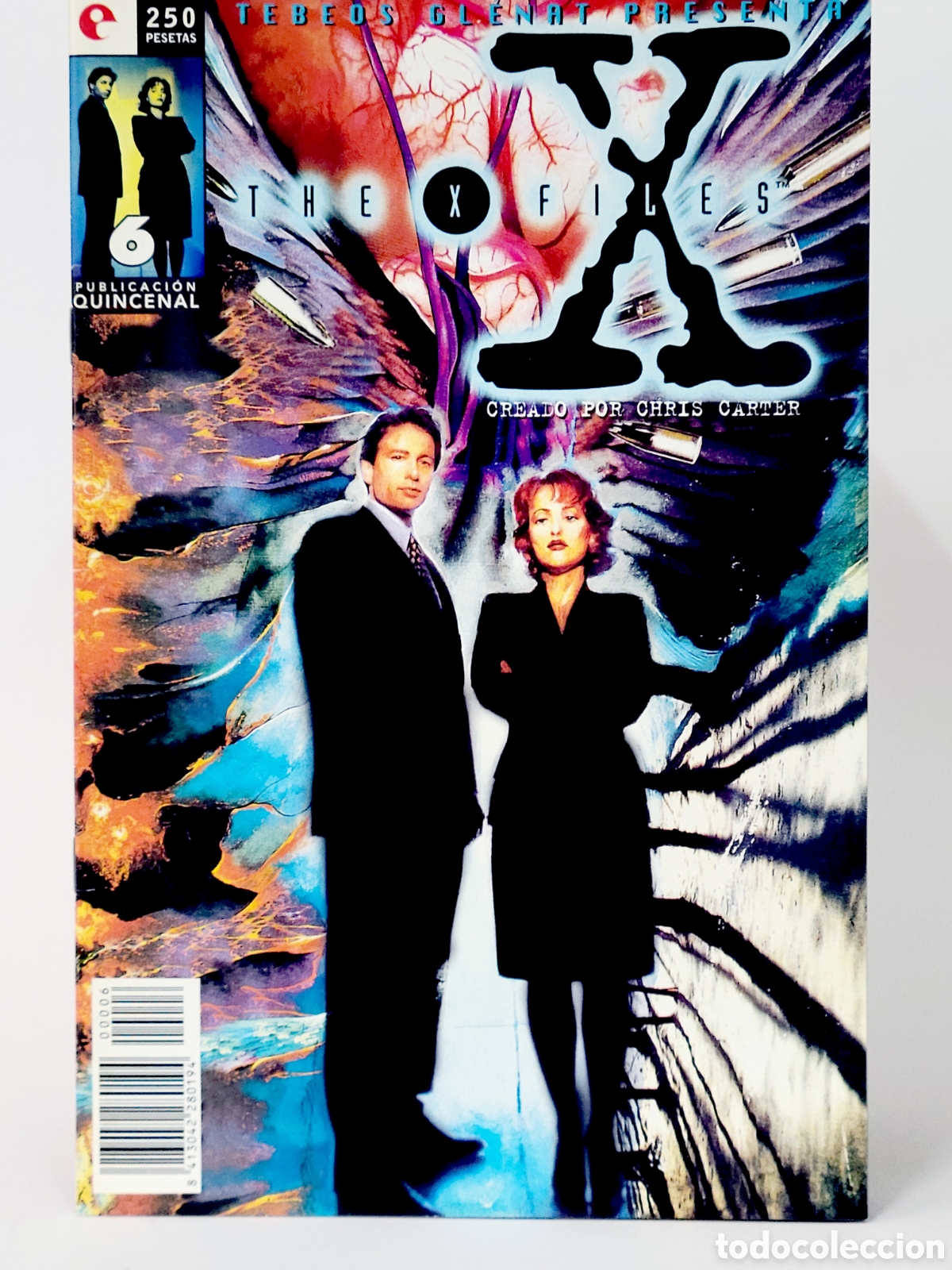 C&oacute;mics: C&Oacute;MIC THE X FILES 6 EXPEDIENTE X EDITORIAL GLENAT GRAPA DE KIOSCO