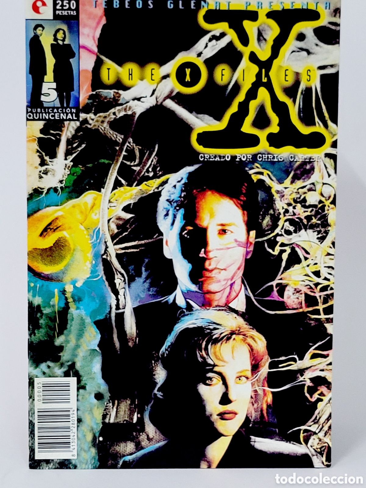 C&oacute;mics: C&Oacute;MIC THE X FILES 5 EXPEDIENTE X EDITORIAL GLENAT GRAPA DE KIOSCO