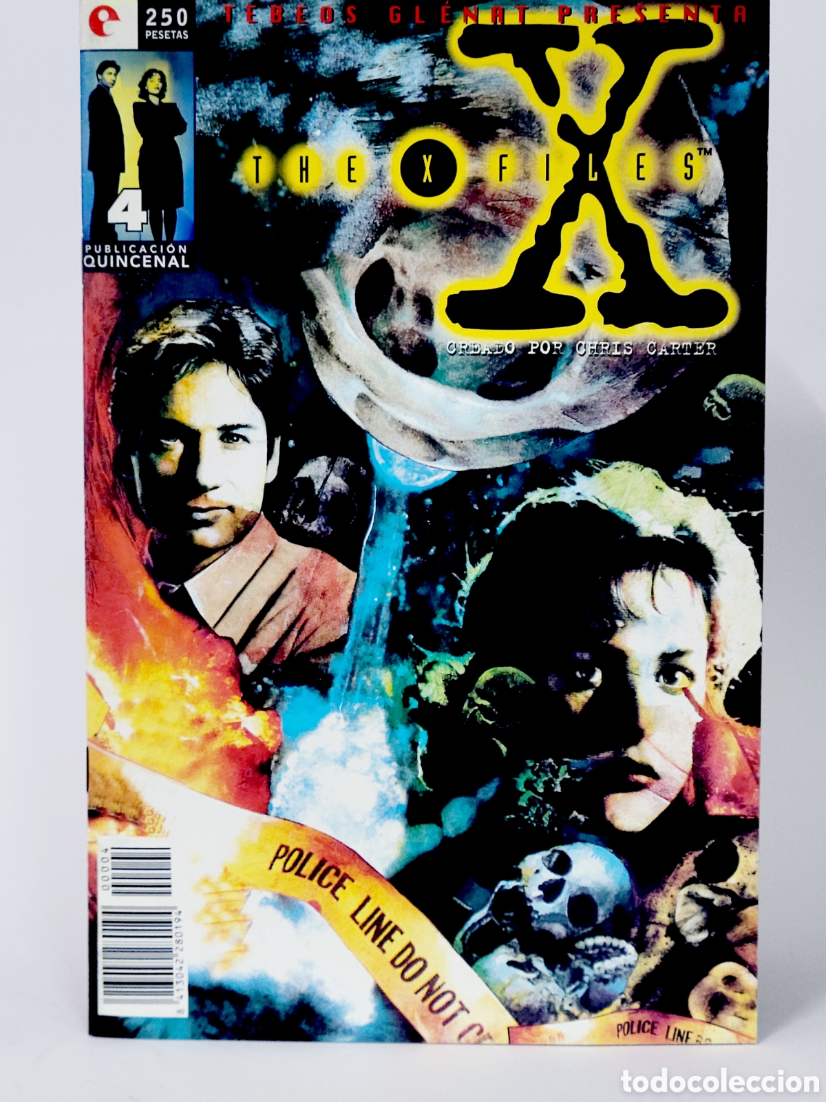 C&oacute;mics: C&Oacute;MIC THE X FILES 4 EXPEDIENTE X EDITORIAL GLENAT GRAPA DE KIOSCO