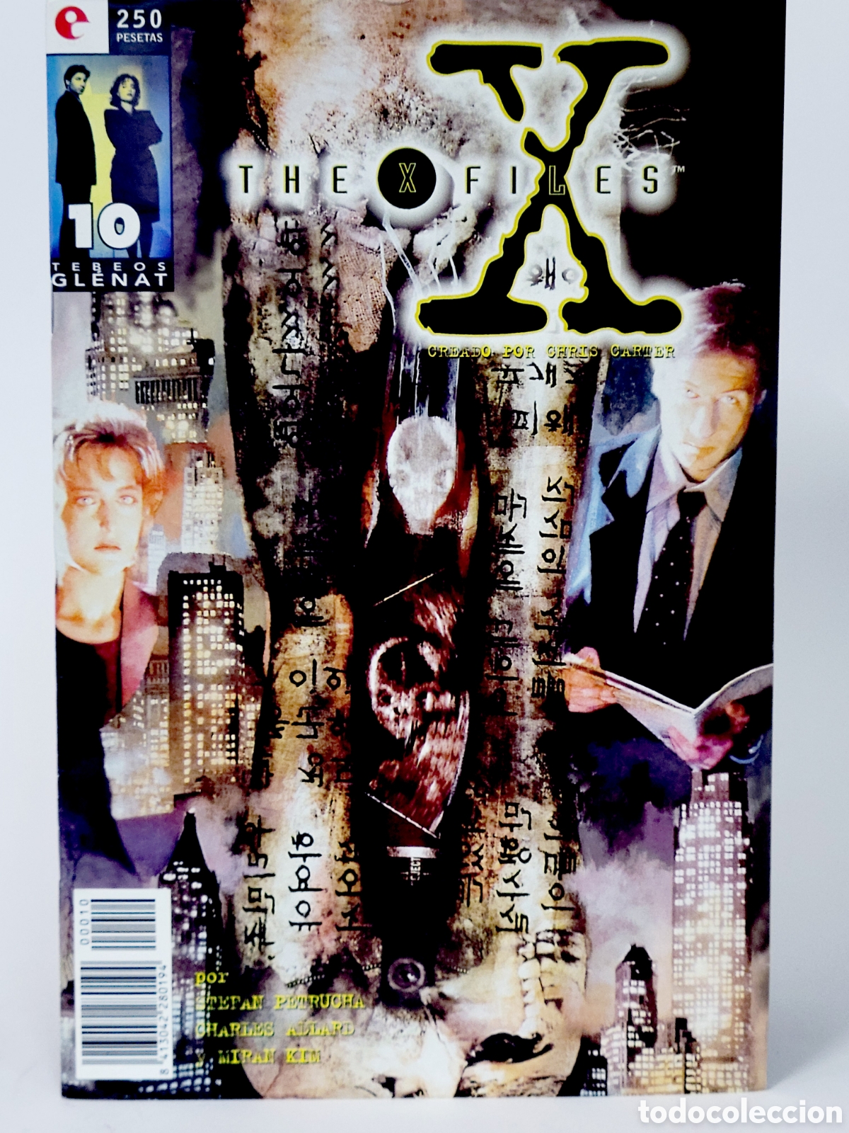 C&oacute;mics: C&Oacute;MIC THE X FILES 10 EXPEDIENTE X EDITORIAL GLENAT GRAPA DE KIOSCO