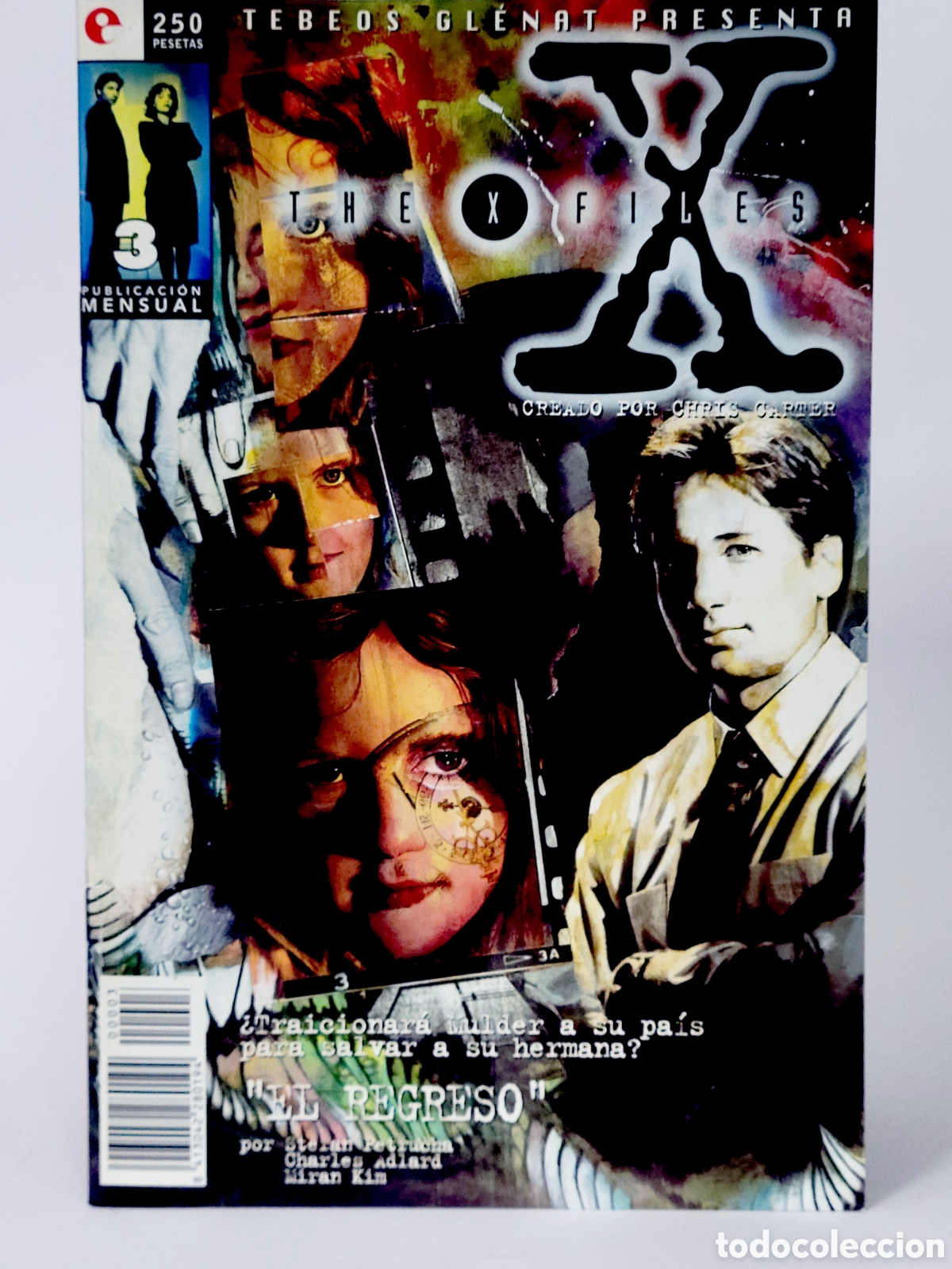 C&oacute;mics: C&Oacute;MIC THE X FILES 3 EXPEDIENTE X EDITORIAL GLENAT GRAPA DE KIOSCO