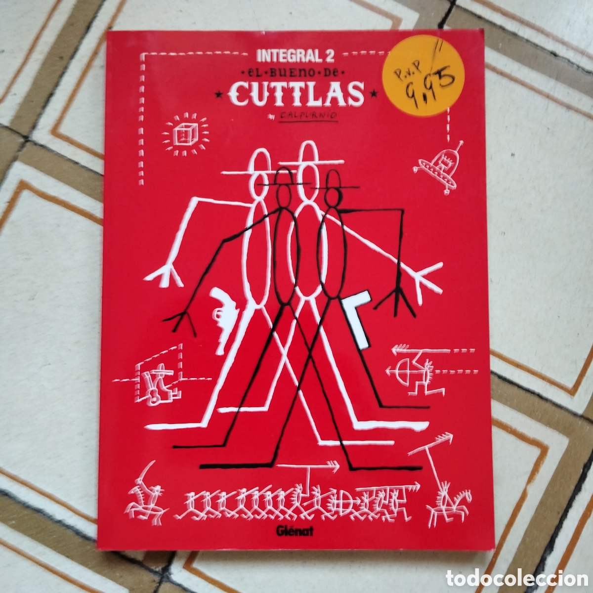 C&oacute;mics: EL BUENO DE CUTTLAS INTEGRAL 2 BY CALPURNIO PISON GLENAT 2011