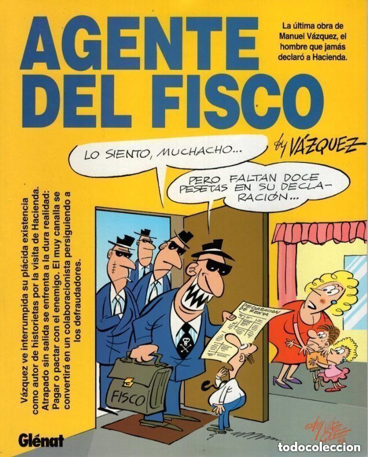 Fumetti: AGENTE DEL FISCO (VAZQUEZ) - GLENAT - IMPECABLE - OFM16
