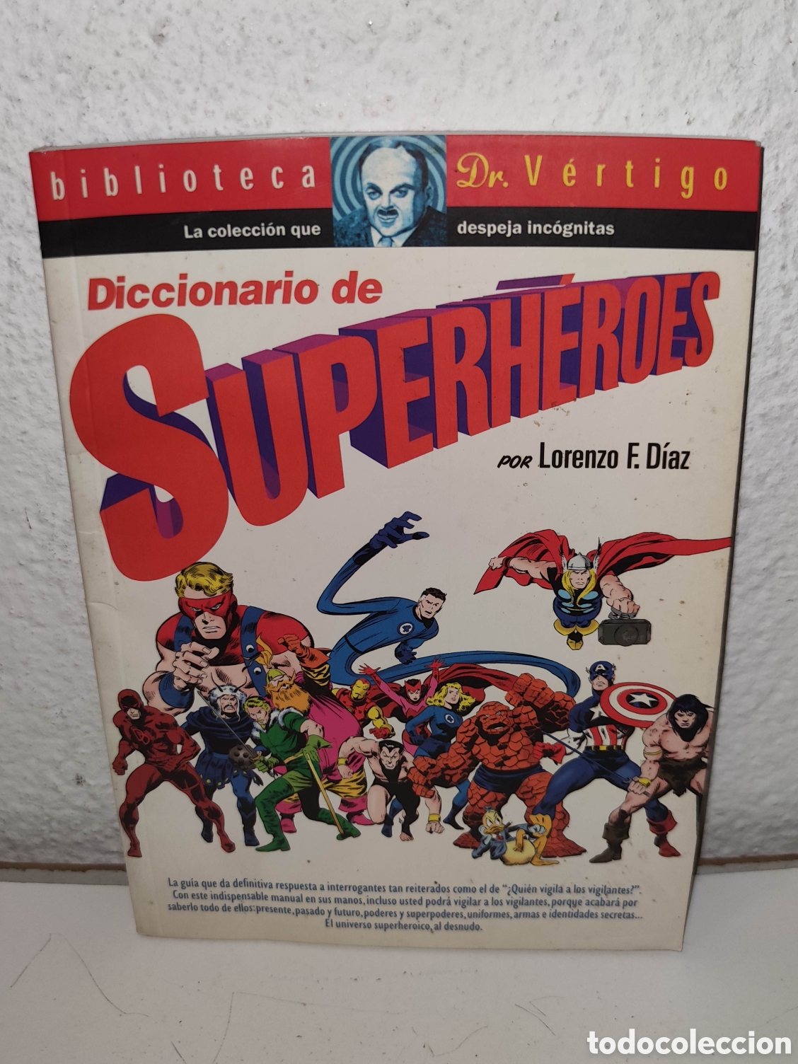 Comics: Libro - Diccionario de SuperHeroes - Lorenzo Diaz - Glenat - Bibl. Dr. Vertigo 3