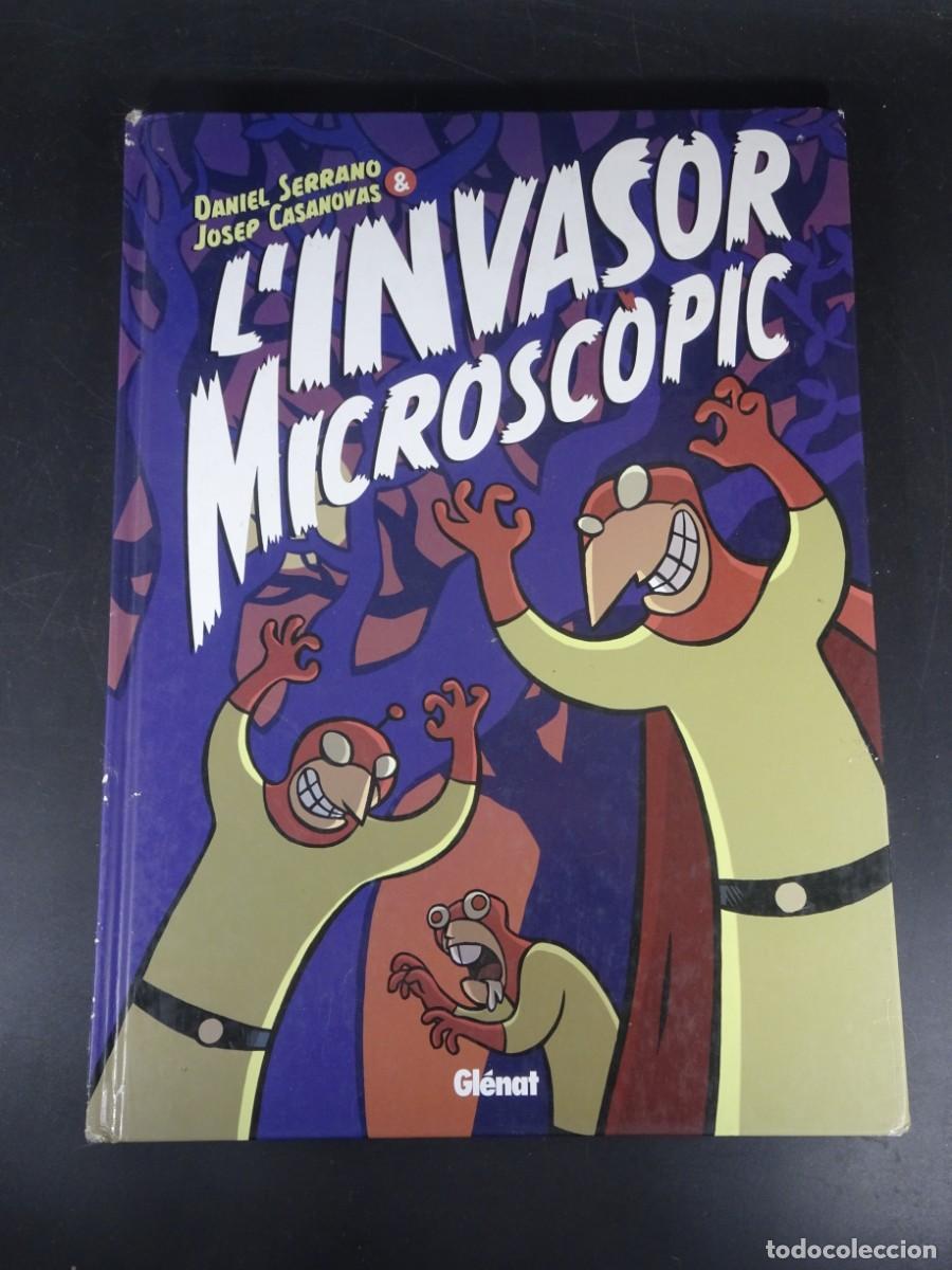 Comics: L&acute;INVASOR MICROSC&Ograve;PIC ,DANIEL SERRANO, JOSEP CASANOVAS, GLENAT, VER FOTOS